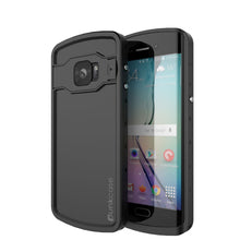 Cargar imagen en el visor de la galería, Galaxy S6 EDGE Plus Waterproof Case, Punkcase StudStar Black Shock/Dirt Proof | Lifetime Warranty (Color in image: black)