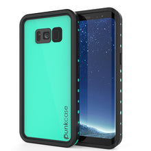 Cargar imagen en el visor de la galería, Galaxy S8 Plus Waterproof Case PunkCase StudStar Teal Thin 6.6ft Underwater IP68 Shock/Snow Proof (Color in image: teal)