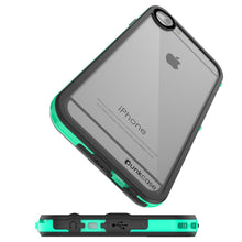 Cargar imagen en el visor de la galería, Apple iPhone 8 Waterproof Case, PUNKcase CRYSTAL 2.0 Teal W/ Attached Screen Protector | Warranty (Color in image: Red)
