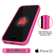 Cargar imagen en el visor de la galería, iPhone SE/5S/5 Case Punkcase® LUCID 2.0 Pink Series w/ PUNK SHIELD Screen Protector | Ultra Fit (Color in image: light blue)