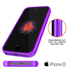 Cargar imagen en el visor de la galería, iPhone SE/5S/5 Case Punkcase® LUCID 2.0 Purple Series w/ PUNK SHIELD Screen Protector | Ultra Fit (Color in image: pink)
