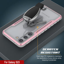 Cargar imagen en el visor de la galería, Punkcase S23 Armor Stealth Case es una funda protectora de grado militar con múltiples capas, en color oro rosa.