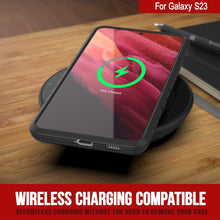 Cargar imagen en el visor de la galería, Punkcase S23 Armor Stealth Case es una cubierta protectora de grado militar con múltiples capas en color azul marino.