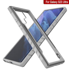 Cargar imagen en el visor de la galería, Punkcase S23 Ultra Armor Stealth Case es una cubierta protectora de grado militar de múltiples capas en color gris.