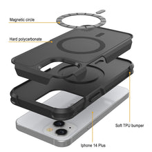 Load image into Gallery viewer, Magnetic circle Soft TPU bumper