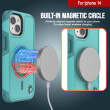 Load image into Gallery viewer, Built-in MAGNETIC CIRCLE Perfectly aligned magnets attach to your phone Provides faster wireless charging