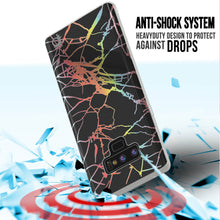 Cargar imagen en el visor de la galería, Galaxy Note 9 Full Body W/ Screen Protector Marble Case (Black Mirage) (Color in image: Rose Mirage)