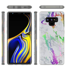 Cargar imagen en el visor de la galería, Galaxy Note 9 Full Body W/ Screen Protector Marble Case (Blanco Marmo)