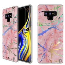 Cargar imagen en el visor de la galería, Galaxy Note 9 Full Body W/ Screen Protector Marble Case (Rose Mirage) (Color in image: Rose Mirage)