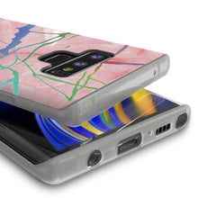 Cargar imagen en el visor de la galería, Galaxy Note 9 Full Body W/ Screen Protector Marble Case (Rose Mirage) (Color in image: Black Mirage)