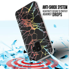 Load image into Gallery viewer, Punkcase Galaxy S9 Marble Case, Protective Full Body Cover W/PunkShield Screen Protector (Black Mirage) (Color in image: Teal Onyx)