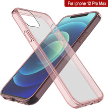 Cargar imagen en el visor de la galería, iPhone 12 Pro Max Case Punkcase® LUCID 2.0 Crystal Pink Series w/ PUNK SHIELD Screen Protector | Ultra Fit (Color in image: teal)