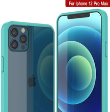Cargar imagen en el visor de la galería, iPhone 12 Pro Max Case Punkcase® LUCID 2.0 Teal Series w/ PUNK SHIELD Screen Protector | Ultra Fit (Color in image: crystal pink)