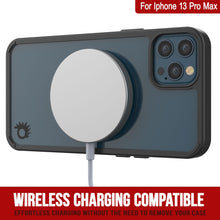 Cargar imagen en el visor de la galería, Funda iPhone 13 Pro Max Punkcase® LUCID 2.0 Black Series con protector de pantalla PUNK SHIELD | Ajuste ultra