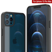 Cargar imagen en el visor de la galería, Funda iPhone 13 Pro Max Punkcase® LUCID 2.0 Black Series con protector de pantalla PUNK SHIELD | Ajuste ultra