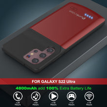 Cargar imagen en el visor de la galería, FOR GALAXY S22 Ultra 4800mAh add 100% Extra Battery Life ee