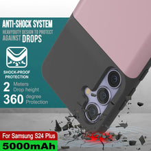 Cargar imagen en el visor de la galería, Estuche de batería PunkJuice S24+ Plus en oro rosa: cargador portátil de batería externa con 5000 mAh