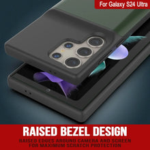 Cargar imagen en el visor de la galería, Estuche de batería PunkJuice S24 Ultra verde: cargador portátil de batería externa con 4500 mAh