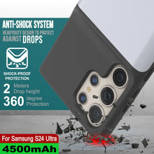 Cargar imagen en el visor de la galería, Estuche de batería PunkJuice S24 Ultra blanco: cargador portátil de batería externa con 4500 mAh