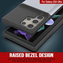 Cargar imagen en el visor de la galería, Estuche de batería PunkJuice S24 Ultra blanco: cargador portátil de batería externa con 4500 mAh