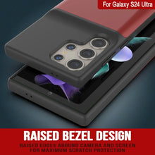 Cargar imagen en el visor de la galería, Estuche de batería PunkJuice S24 Ultra rojo: cargador portátil de batería externa con 4500 mAh