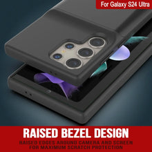 Cargar imagen en el visor de la galería, Estuche de batería PunkJuice S24 Ultra negro: cargador portátil de batería externa con 4500 mAh