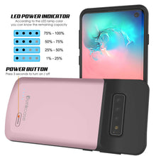 Cargar imagen en el visor de la galería, PunkJuice S10 Battery Case Rose - Fast Charging Power Juice Bank with 4700mAh