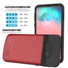 Load image into Gallery viewer, PunkJuice S10e Battery Case Red - Fast Charging Power Juice Bank with 4700mAh