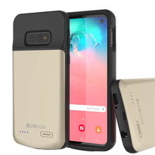 Cargar imagen en el visor de la galería, PunkJuice S10e Battery Case Gold - Fast Charging Power Juice Bank with 4700mAh (Color in image: Gold)