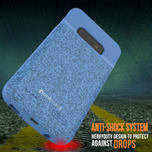 Cargar imagen en el visor de la galería, PunkJuice S10e Battery Case Blue - Fast Charging Power Juice Bank with 4700mAh (Color in image: Rose-Gold)