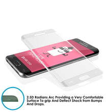 Load image into Gallery viewer, Galaxy S7 White Screen Protector, Punkcase Glass SHIELD Tempered Glass Protector 0.33mm Thick 9H (Color in image: Black)