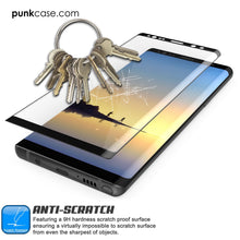 Cargar imagen en el visor de la galería, Galaxy Note 9 Black Punkcase Glass SHIELD Tempered Glass Screen Protector 0.33mm Thick 9H Glass