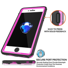 Cargar imagen en el visor de la galería, Apple iPhone SE (4.7") Waterproof Case, PUNKcase CRYSTAL Pink W/ Attached Screen Protector | Warranty (Color in image: Light Green)