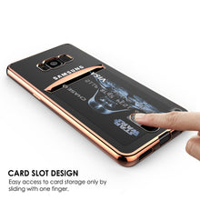 Load image into Gallery viewer, CARD SLOT DESIGN Easy access to card storage only by sliding with one finger.