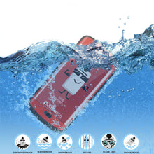 Load image into Gallery viewer, Galaxy s6 EDGE Plus Waterproof Case, Punkcase StudStar Red Water/Shock Proof | Lifetime Warranty (Color in image: white)