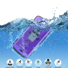 Load image into Gallery viewer, Galaxy s6 EDGE Plus Waterproof Case, Punkcase StudStar Purple Water/Shock Proof | Lifetime Warranty (Color in image: black)