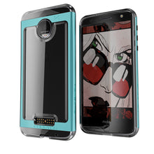 Cargar imagen en el visor de la galería, Motorola Moto Z Force Case, Ghostek Cloak 2.0 Teal Series w/ Screen Protector | Aluminum Frame (Color in image: Pink)
