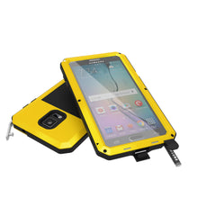 Cargar imagen en el visor de la galería, Note 4 Case, Punkcase® METALLIC Series NEON w/ TEMPERED GLASS | Aluminum Frame (Color in image: White)