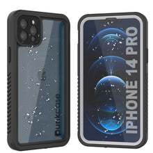 Cargar imagen en el visor de la galería, iPhone 14 Pro Waterproof Case, Punkcase [Extreme Series] Armor Cover W/ Built In Screen Protector [White] (Color in image: White)
