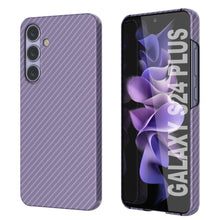 Load image into Gallery viewer, Case de Galaxy S24 Plus, Punkcase Carbon -Shield, Servicio pesado y cubierta ultra delgada [a prueba de choques] [no deslizamiento] [lila]
