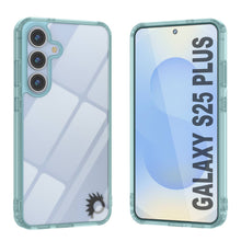 Cargar imagen en el visor de la galería, Funda para Galaxy S25 Plus [Serie de acrílico transparente] [Antideslizante] Para Galaxy S25 Plus [Verde azulado]
