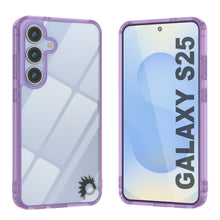 Load image into Gallery viewer, Funda para Galaxy S25 [Serie de acrílico transparente] [Antideslizante] Para Galaxy S25 [Morado]
