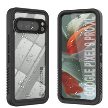Cargar imagen en el visor de la galería, Caso impermeable de Google Pixel 9 Pro XL, Punkcase [Extreme Series] Armor Cover con protector de pantalla incorporado [negro]
