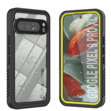 Cargar imagen en el visor de la galería, Caso impermeable de Google Pixel 9 Pro XL, cubierta de armadura punkcase [serie extrema] con protector de pantalla incorporado [amarillo]

