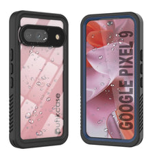 Cargar imagen en el visor de la galería, Caso impermeable de Google Pixel 9, cubierta de armadura punkcase [serie extrema] con protector de pantalla incorporado [azul marino]
