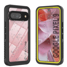 Cargar imagen en el visor de la galería, Caso impermeable de Google Pixel 9, cubierta de armadura punkcase [serie extrema] con protector de pantalla incorporado [amarillo]
