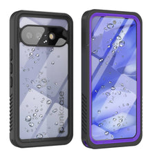 Cargar imagen en el visor de la galería, Caso impermeable de Google Pixel 9a, cubierta de armadura punkcase [serie extrema] con protector de pantalla incorporado [púrpura]
