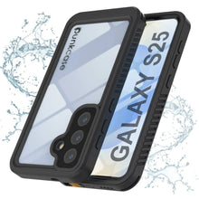 Load image into Gallery viewer, Funda protectora de pantalla para Galaxy S25 resistente al agua y a los golpes [Serie Extreme] [Negro]
