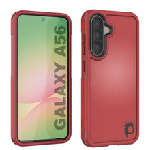 Cargar imagen en el visor de la galería, Punkcase Galaxy A56 Case, [Serie Spartan 2.0] Carrera de servicio pesado resistente [rojo]
