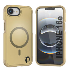 Load image into Gallery viewer, Punkcase iPhone 16E Case, [Serie Spartan 2.0] Carrera de servicio pesado resistente con protector de pantalla incorporado [Amarillo]
